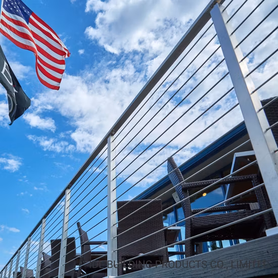 Outdoor Decorative Deck Balcony Stair Aluminum Metal Stainless Steel Railing Prices
